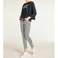 Jerseyjacke m. Kapuze, schwarz