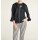 Jerseyjacke m. Kapuze, schwarz