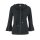 Jerseyjacke m. Kapuze, schwarz