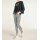Jerseyjacke m. Kapuze, schwarz