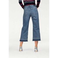 Marken-Culottejeans, blau