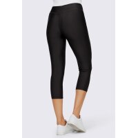 Designer-Leggings, schwarz