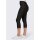 Designer-Leggings, schwarz
