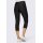 Designer-Leggings, schwarz