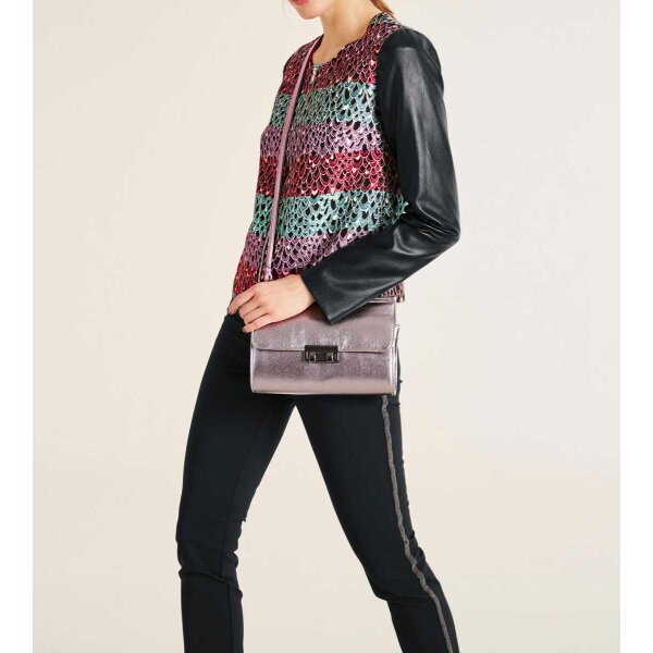 Designer-Blazer, schwarz-bunt