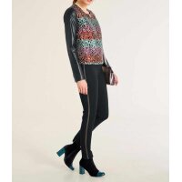 Designer-Blazer, schwarz-bunt