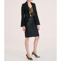 Designer-Blazer m. Spitze, schwarz