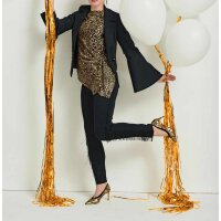 Designer-Blazer m. Spitze, schwarz