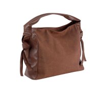 Handtasche, rotbraun