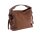 Handtasche, rotbraun