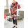 2-in-1-Tasche m. Bambusgriffen, schwarz