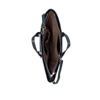 Handtasche, nachtblau-natur