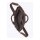 Braid pattern bag, chocolate