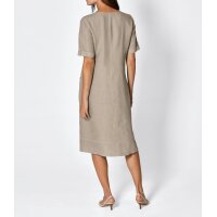 Leinen-Kleid, sesam