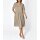 Leinen-Kleid, sesam
