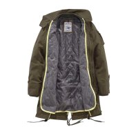 Two-in-one parka, khaki