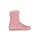 Leather boots with weave fur, rosé