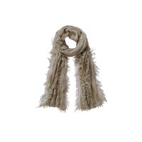Modal-Spitzen-Schal, taupe
