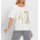 Shirt m. Print und Ziersteinchen, weiß