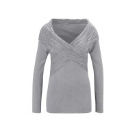 Designer-Pullover, silberfarben