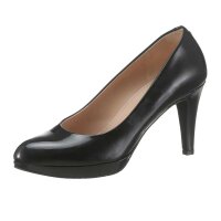 Patent leather pumps, black