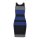 Feinstrickkleid, schwarz-blau