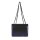 Marken-Tasche m. Strasssteinen, nachtblau