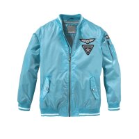 Marken-Kinderjacke, türkis