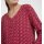 Print shirt, red-white