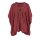 Sweter pelerynowy, bordowy