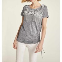 Jerseyshirt, grau-melange