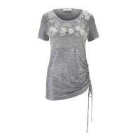 Jerseyshirt, grau-melange