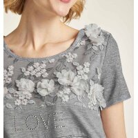 Jerseyshirt, grau-melange
