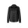 Satinbluse m. Schmuckknöpfen, schwarz