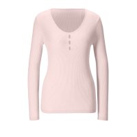 Rippenstrickpullover m. Cut-Outs, softrosé