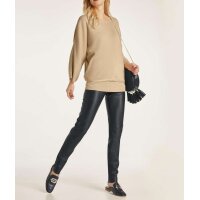 Sweter i top, piasek