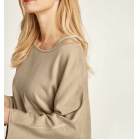 Sweter i top, piasek
