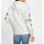 Kapuzensweatshirt mit Foliendruck, ecru