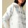Kapuzensweatshirt mit Foliendruck, ecru