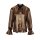 Bluse m. Schluppe, bronzefarben