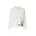 Sweatshirt with stand-up collar and lettering print, ecru