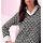 2-in-1-Pullover m. Blusen-Einsatz, schwarz-ecru
