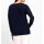 Pullover m. Pailletten-Verzierung, marine