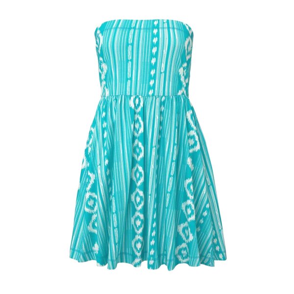 Marken-Strandkleid, türkis