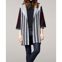 Marken-Longcardigan, bunt