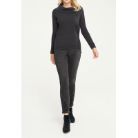 Denim leggings, grey-used