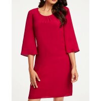 Designer-Chiffonkleid, rot