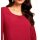 Designer-Chiffonkleid, rot