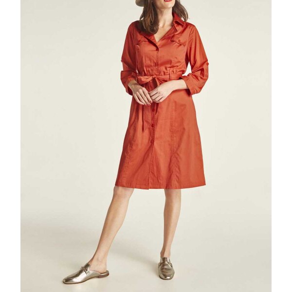 Hemdblusenkleid, rost