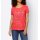 Shirt m. Spitzenbesatz und Pailletten, hummer